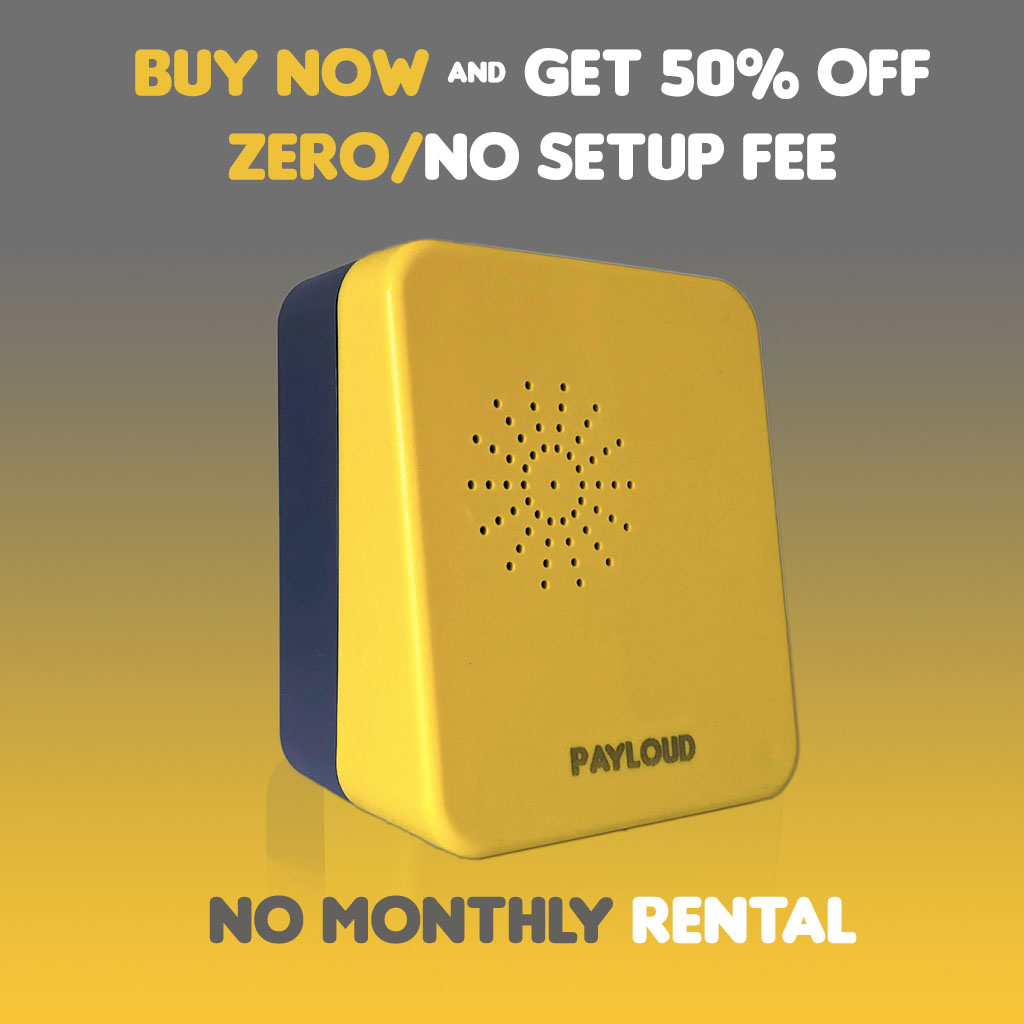 Payloud SoundBox Pro With One-Time Payment Plan | 50% OFF -