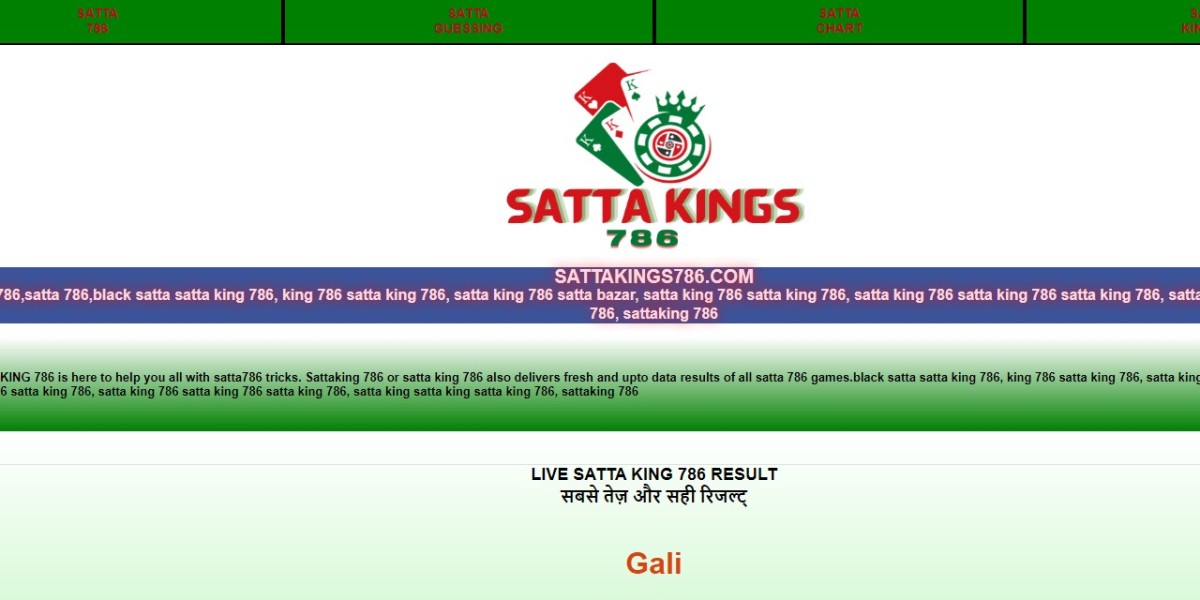Unveiling the Thrilling World of Satta King 786: Where Luck Meets Strategy