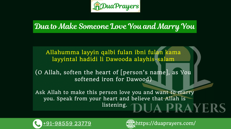 Powerful Dua To Make Someone Love You and Marry You (2024)