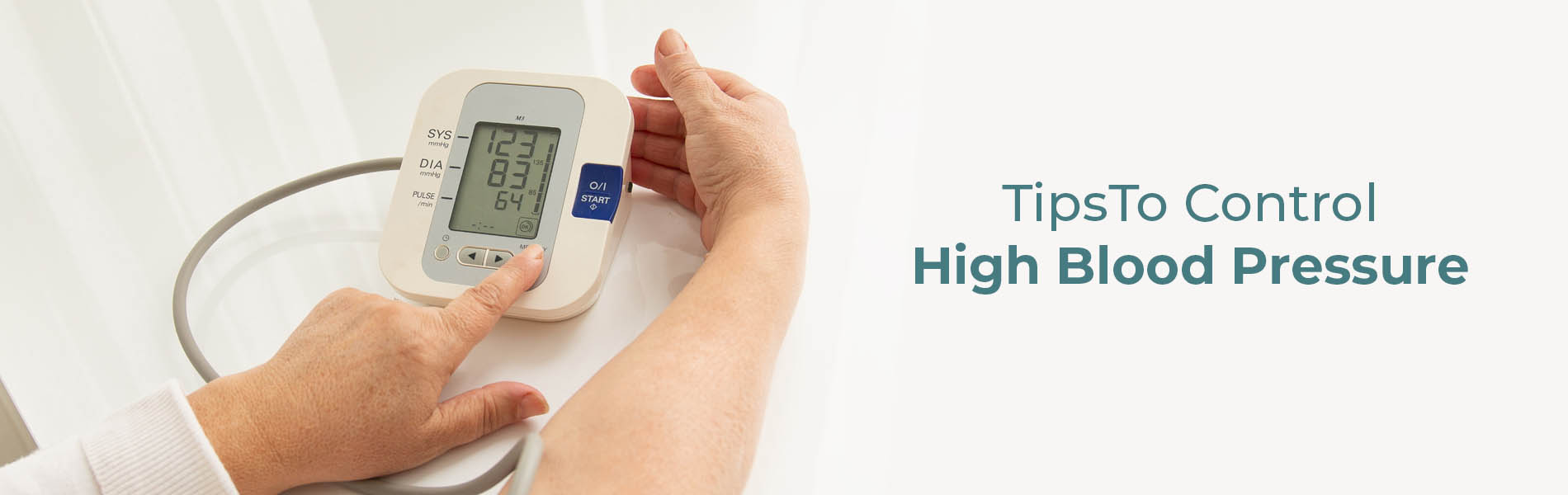 How To Control High Blood Pressure: A Comprehensive Guide