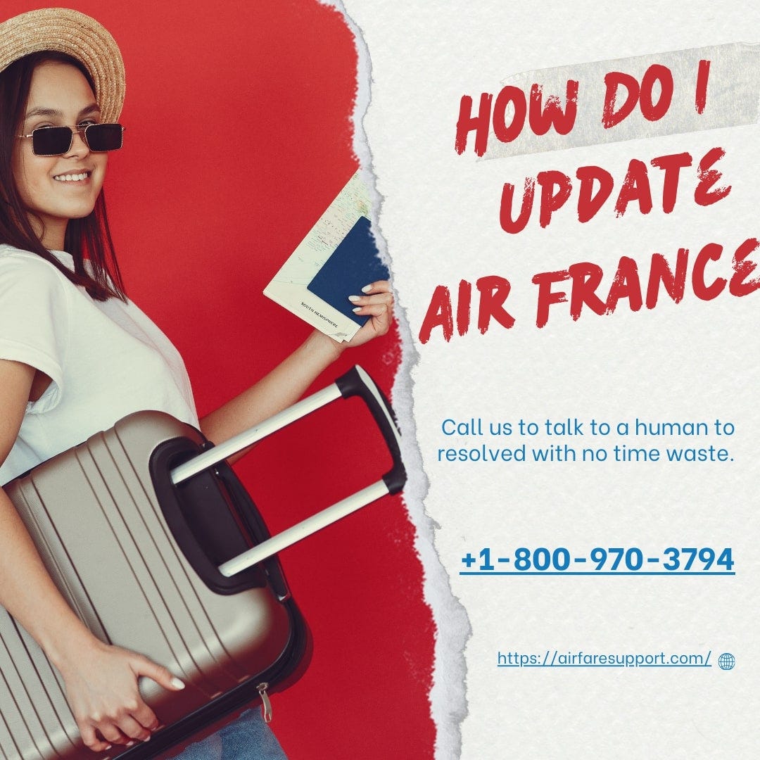 How do I speak to a live person at Air France?    ..