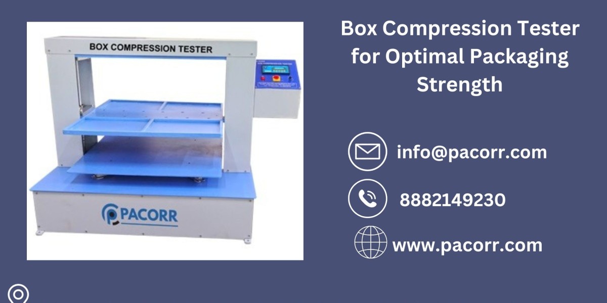 Pacorr's Box Compression Tester: Accurate and Reliable Testing for Packaging Resilience and Safety