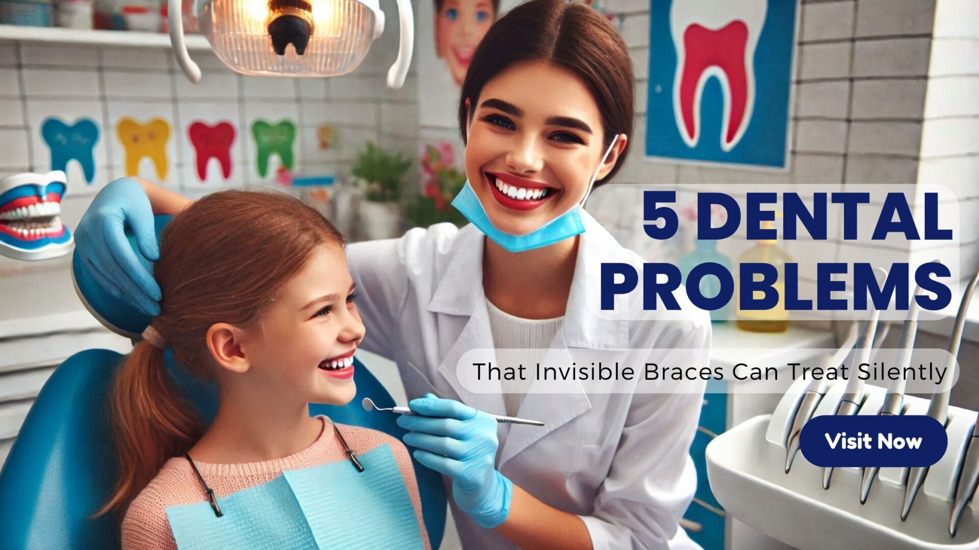 5 Dental Issues Invisible Braces Treat Silently & Effectively